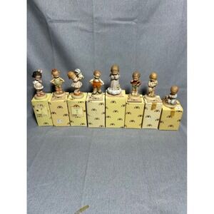 Memories of Yesterday Enesco Porcelain Figurine Lot of 8 Vintage Grandmacore